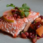 Salmon Pomegranate