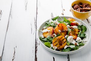 Peach Caprese Salad